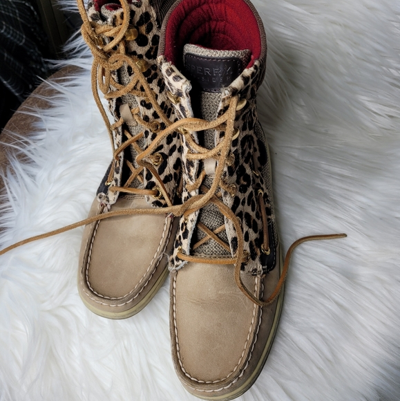 Sperry top- spider high tops - Picture 9 of 9